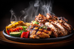 Assiette Sizzling (Individuelle)